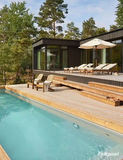 Inspiration poolmiljö