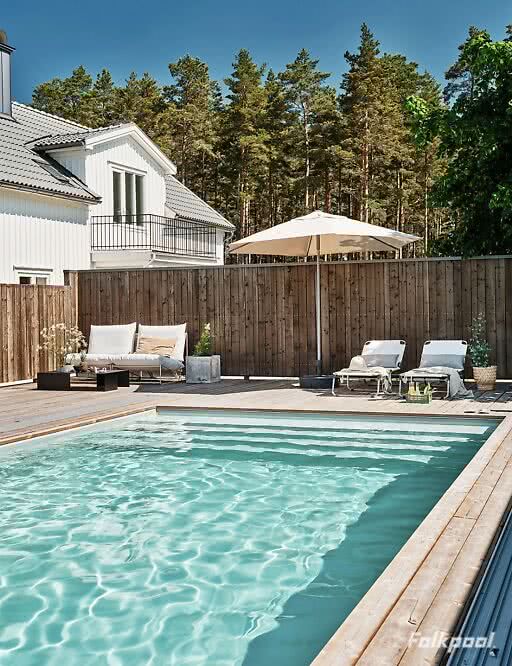 Inspiration poolmiljö