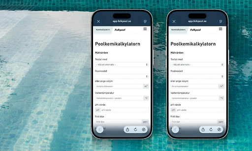 Miljöbild pool 