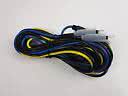 Belysning LED 4 dioder 1,4m + 4,6m Svartkabel 2015