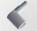 Koppling 90° 1/2"x3/8"