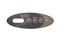 Täckdekal 4 knappar kontrollpanel Sequencer Mystique VITA