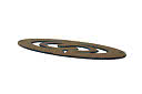 Inner delen till 724191 skylt vattenlinje oval D1 logga