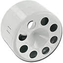 Munstycke Typhoon radial, Vit 90mm D1