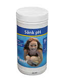 Sänk pH / Sänk Alkalinitet 1kg pulver Pool