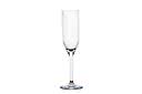 Glas Stripe Champagne 18cl okrossbara