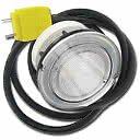 Belysningsarmatur 84mm kompl. mutter, o-ringar, reflector D1