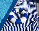 Badring Petites Pommes Cannes Blue 60 cm