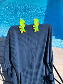 Handduksklämma Gecko 2-pack