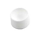 Ändhuv för lejdare vit 38mm