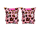 Armpuffar rosa leopard 2-6 år 