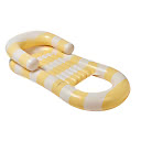Uppblåsbar lounge La Mer Limon Stripe 158x74x36cm