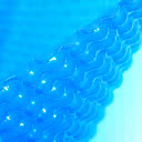 Värmefolie spabad GeoBubble™ 200x200 cm