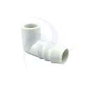 Koppling 90° 1/2" lim invx3/4" slang