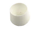 Ändhuv för lejdare vit 42mm