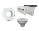 Inbyggnadsarmaturer Concept vit Thermopool kallvit