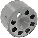 Munstycke Typhoon radial, Grå 90mm D1