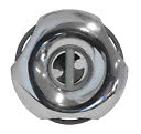 Munstycke Euro roterande (accent ring) 65mm rostfri D1