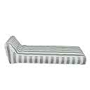 Uppblåsbar lounge Luxe Seagrass Stripe 180x85x52cm