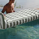 Uppblåsbar lounge Luxe Seagrass Stripe 180x85x52cm