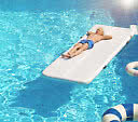 PoolTrack vit / blå 5x1m