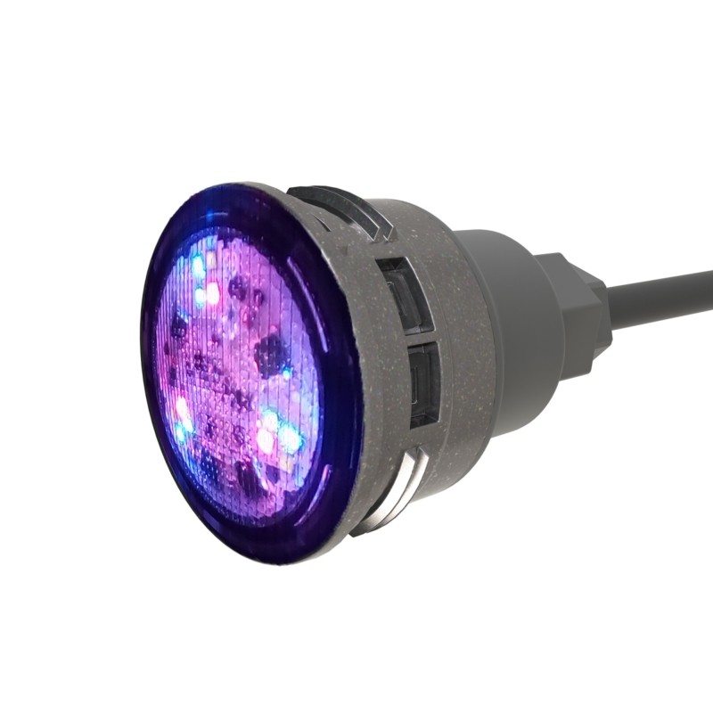 Poolbelysning Spotlight rostfri LED RGB 12W 900lm