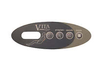Täckdekal 4 knappar kontrollpanel Sequencer Mystique VITA