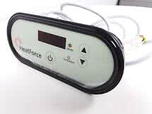 Kontrollpanel LED HeatForce S- och V-serien