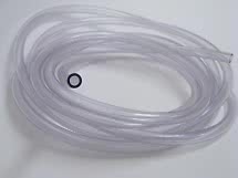Slang 3/8" transparent avluftningsslang löpmeter