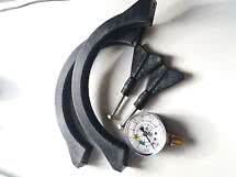 Spännring och manometer ventil Aquarius