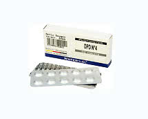 Testtabletter Aktivt syre DPD4 fotometriska 50st
