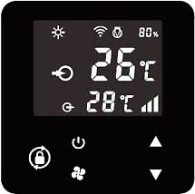 Kontrollpanel med inbyggd wifi HF I Plus
