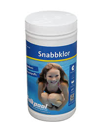 Snabbklor 1kg Granulat Pool