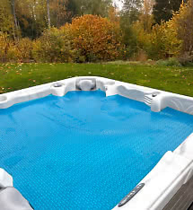 Värmefolie spabad GeoBubble™ 200x200 cm