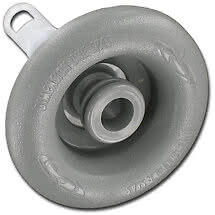 Munstycke VCR mini riktad 75mm grå D1