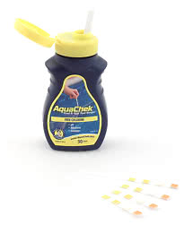 Teststrips std klor pH alk cya Aquachek