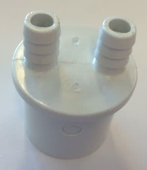 Förgreningsrör 1"x3/8" 2 port (invxutv)