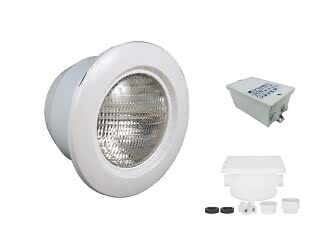 Poolbelysning LED vit komplett Thermopool Hayward