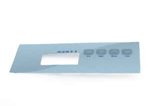 Täckdekal till Kontrollpanel Gecko K19 1 pump