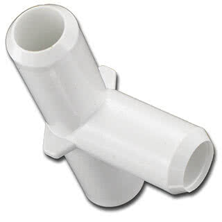 T-koppling 3/4" för transparant cirkulations slang