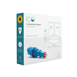 ICO pH blå sensor + Kalibreringskit