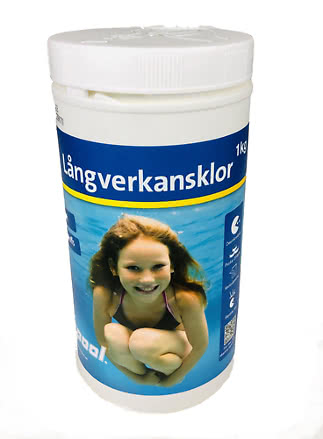 Långverkansklor 1kg tabletter 200g Pool