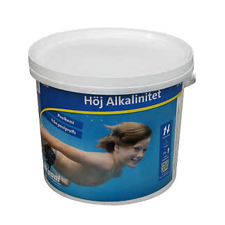 Höj Alkalinitet 3kg pulver pool