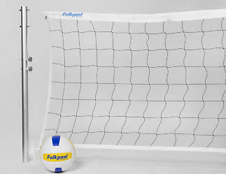 Volleybollspel Folkpool max 5m bredd