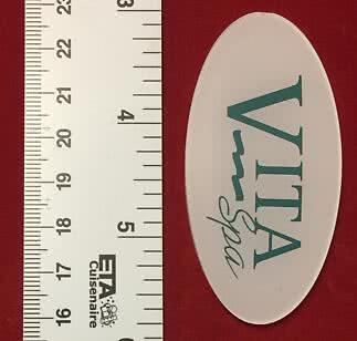 Vita Spa logo till nackkudde 2019-2021