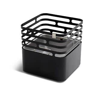 Eldkorg CUBE svart