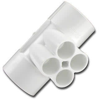 Manifold 2"x3/4" lim, 4 port (invxinv)