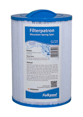 Filterpatron Mountain Spring, Svenska Bad, Bauhaus mfl