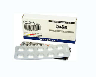 Testtabletter Cyanursyra fotometriska 50 st