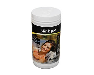 Sänk pH / Sänk Alkalinitet 1kg pulver Spa